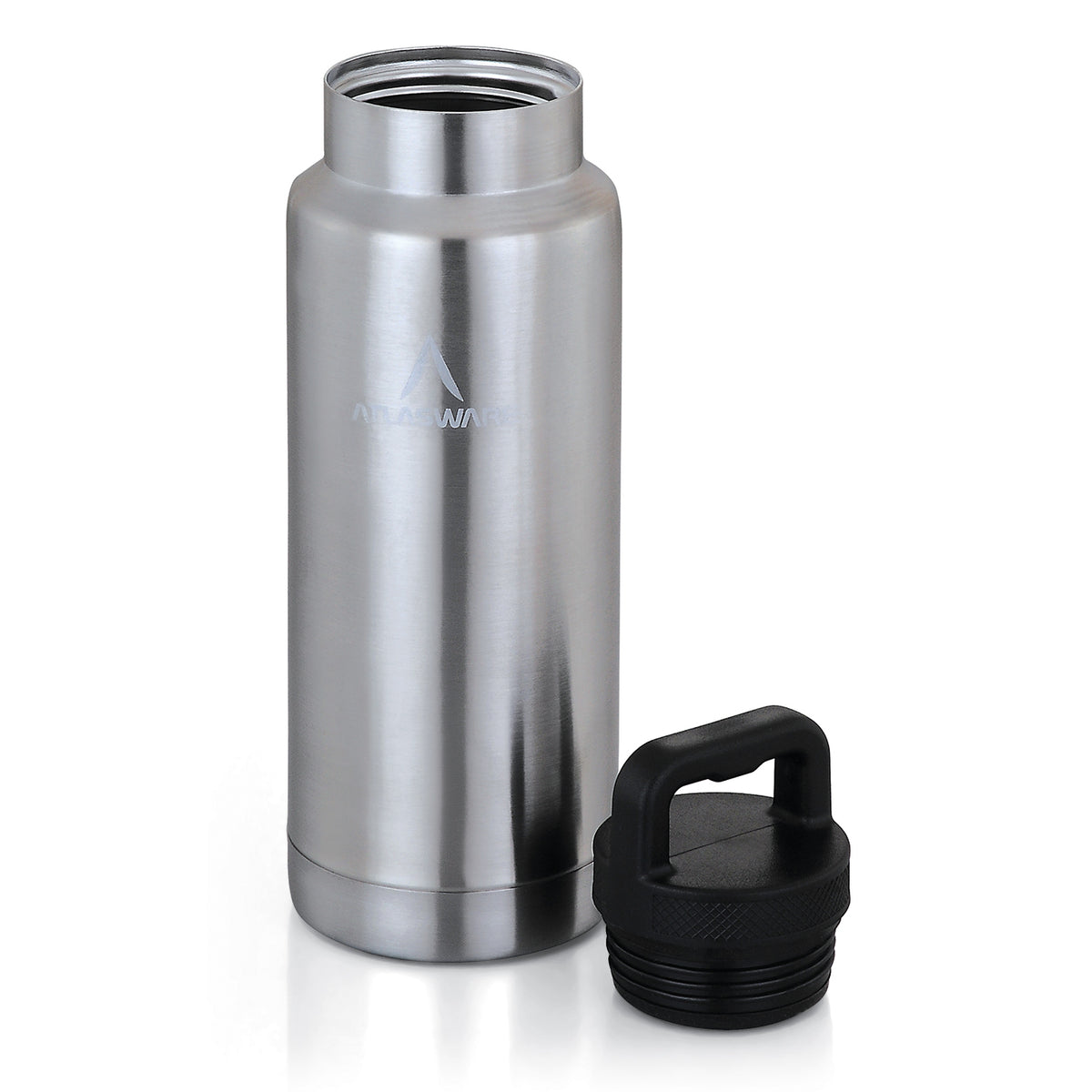 Stainless Steel Handle Flask - Grey