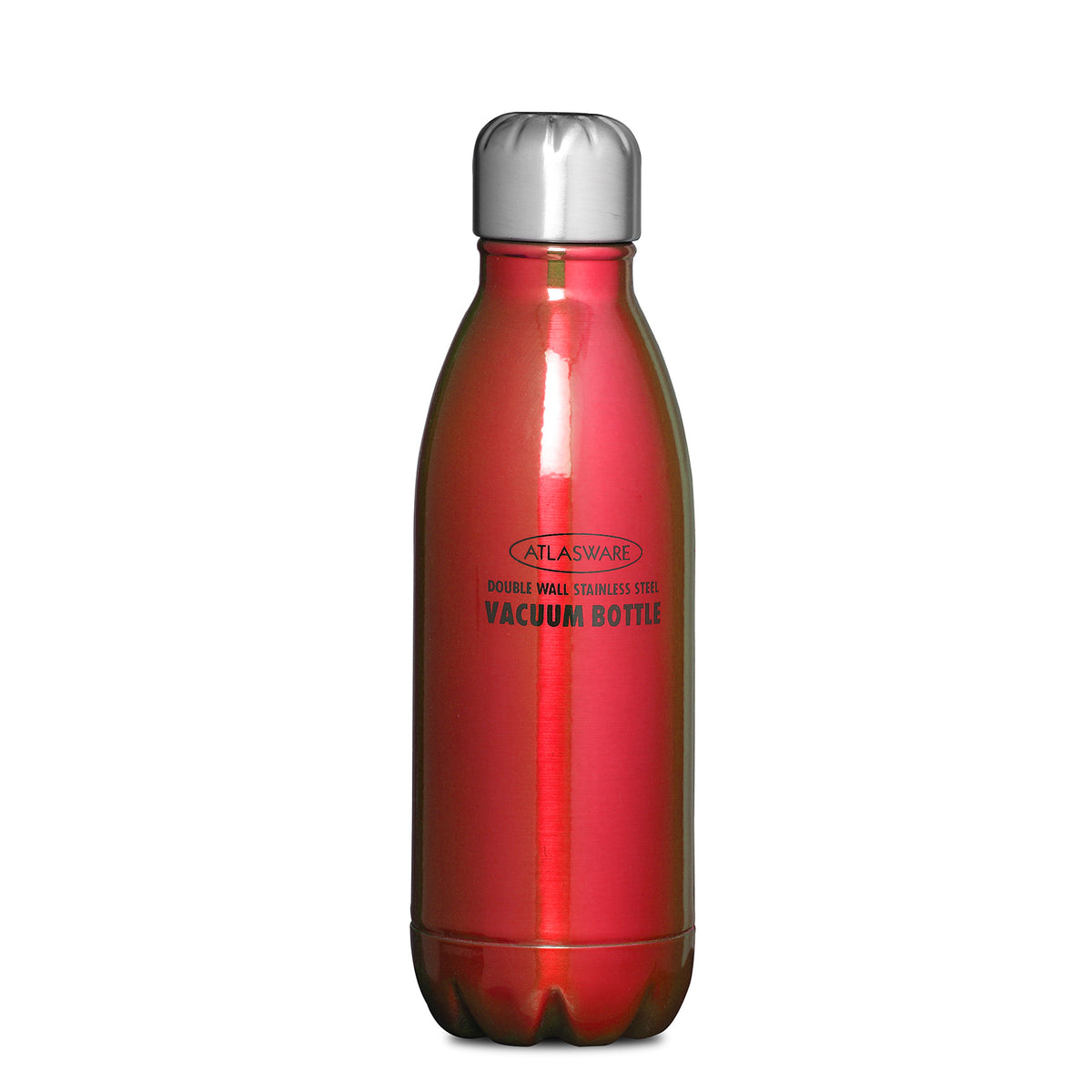 Stainless Steel Vacuum Bottle - Red