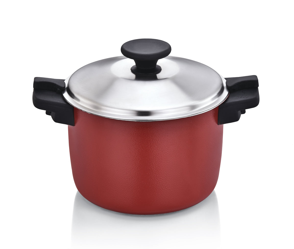 Stainless Steel Hot and Cold Casserole - Red