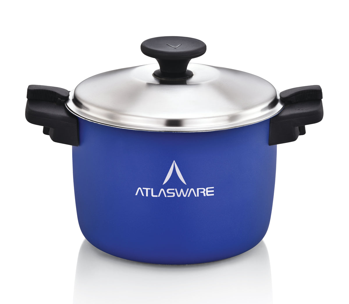 Stainless Steel Hot and Cold Casserole - Blue