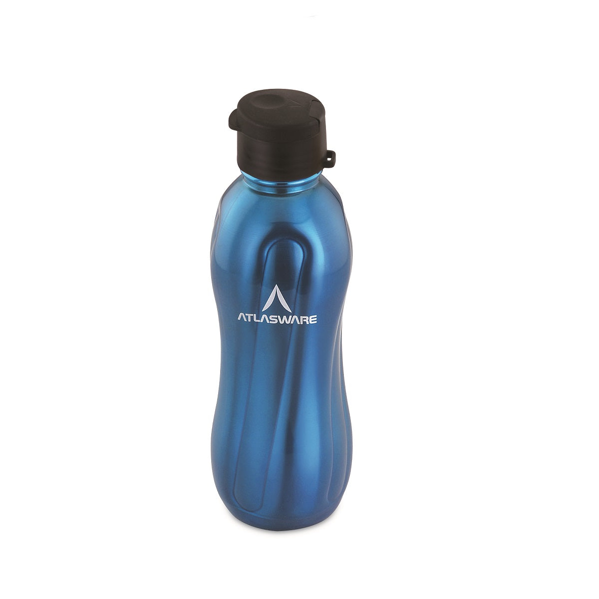 Stainless Steel Twister Water Bottle - Dark Blue