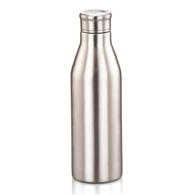 Stainless Steel Water Bottle - Steel Finish
